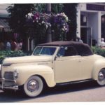 Eric & Carolyn Beeby  ’40 Plymouth Conv Yellow Rose